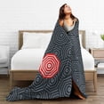 thumbnail image 6 of XMXY Fleece Throw Blanket for Couch, Umbrella Courage Lightweight Plush Fuzzy Cozy Soft Bed Blankets and Throws for Sofa, 60"x50" inches, 6 of 8