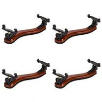4X Violin Shoulder Rest Support Professional 3/4 4/4 Adjustable Maple Wood Violin Shoulder Rest Violin Parts Accessories