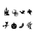 thumbnail image 4 of Halloween LED Silhouette Wall Stickers, Glowing Light Decals for Window Wall Holiday Party Decor, Multiple Quantity Options, 4 of 5