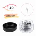 thumbnail image 1 of AGUUD Cils en Vrac Noir Mat Préfabriqués Cils Fins Pointus Base Cilios Russes Volume Extensions de Cils, 1 of 6