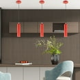 thumbnail image 5 of 46751-72 Livex Lighting Ardmore - 1 Light Pendant in Mid Century Modern Style - 5.13 Inches wide by 16.5 Inches high-Shiny Red Finish    -Traditional, 5 of 8