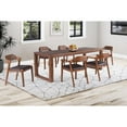 thumbnail image 2 of Rasmus 7pc Dining Set - Chestnut Wire-Brush Finish, 2 of 10