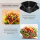 thumbnail image 3 of Large Non-Stick Fluted Tortilla Shell Pans Taco Salad Bowl Makers, 3 of 5