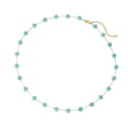 thumbnail image 6 of Bohemian Turquoise Beaded Chokers Necklace 14K Gold Plated Stainless Steel Jewelry For Women Summers Beach Accessory, 6 of 8