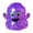 Purple, variant on Glitter Ghost Squishy Stress Toy, Cute Halloween Sensory Decompression Toy, Stress Relief Slow Rebound Fidget Party Favor Stocking Stuffer Gift