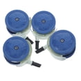 thumbnail image 1 of IDEANATEGRATE 4Ud Giratorias Para Caminadora Fácil De Instalar Silenciosas Azul Oscuro, 1 of 6