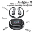 thumbnail image 2 of Auriculares de traducción ERAZERL MS203 Bluetooth 6.0 135 idiomas, 2 of 9