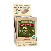 Organic Rice Protein Plain Nutribiotic 12 Packet