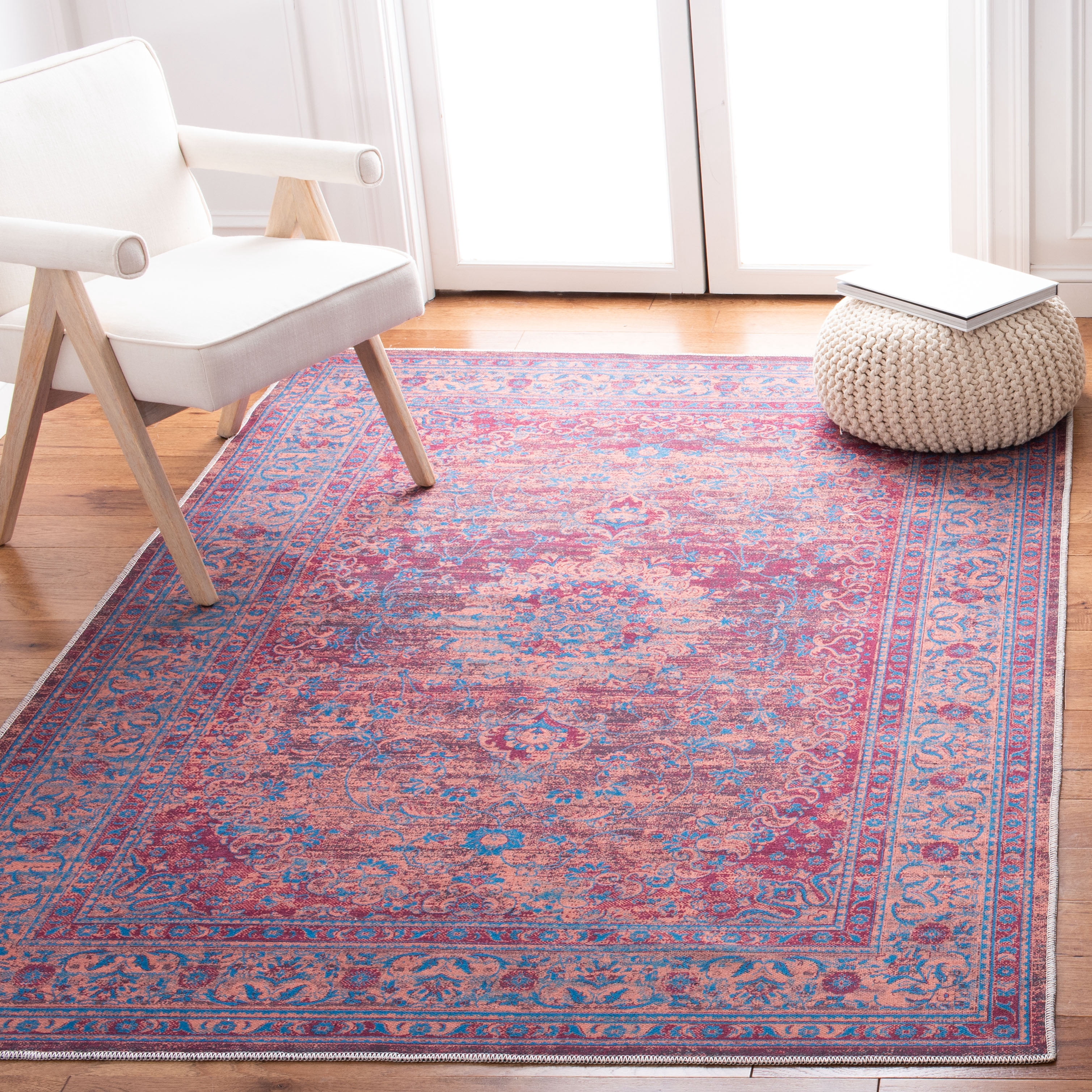 SAFAVIEH Serapi Collection SEP550D Gold / Blue Rug