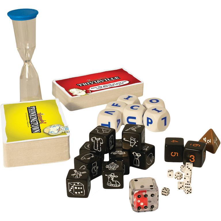 Diced Cheese Game - Easy Family-Friendly Party Dice Game For 1-6 Players, 2-Pack