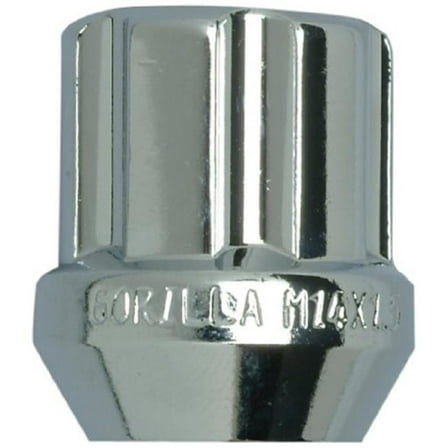 Gorilla Automotive 26004SD 14mm x 2.00 6 Lug Nut Kit,Chrome
