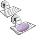 thumbnail image 1 of 2 jaboneras con ventosa, soporte para esponjas compatibles con baño y cocina, 1 of 4