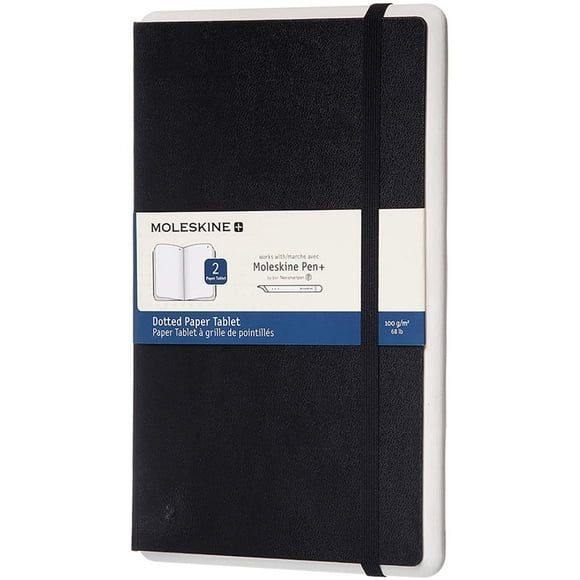 Moleskine Dotted Hard Cover Smart Writing Notebook, Large (8055002853620)
