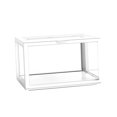 thumbnail image 2 of Vitrine en Acrylique Transparent Cube de Comptoir pour Cosmétiques Objets de Collection Statue Transparente avec Autocollants, 2 of 8