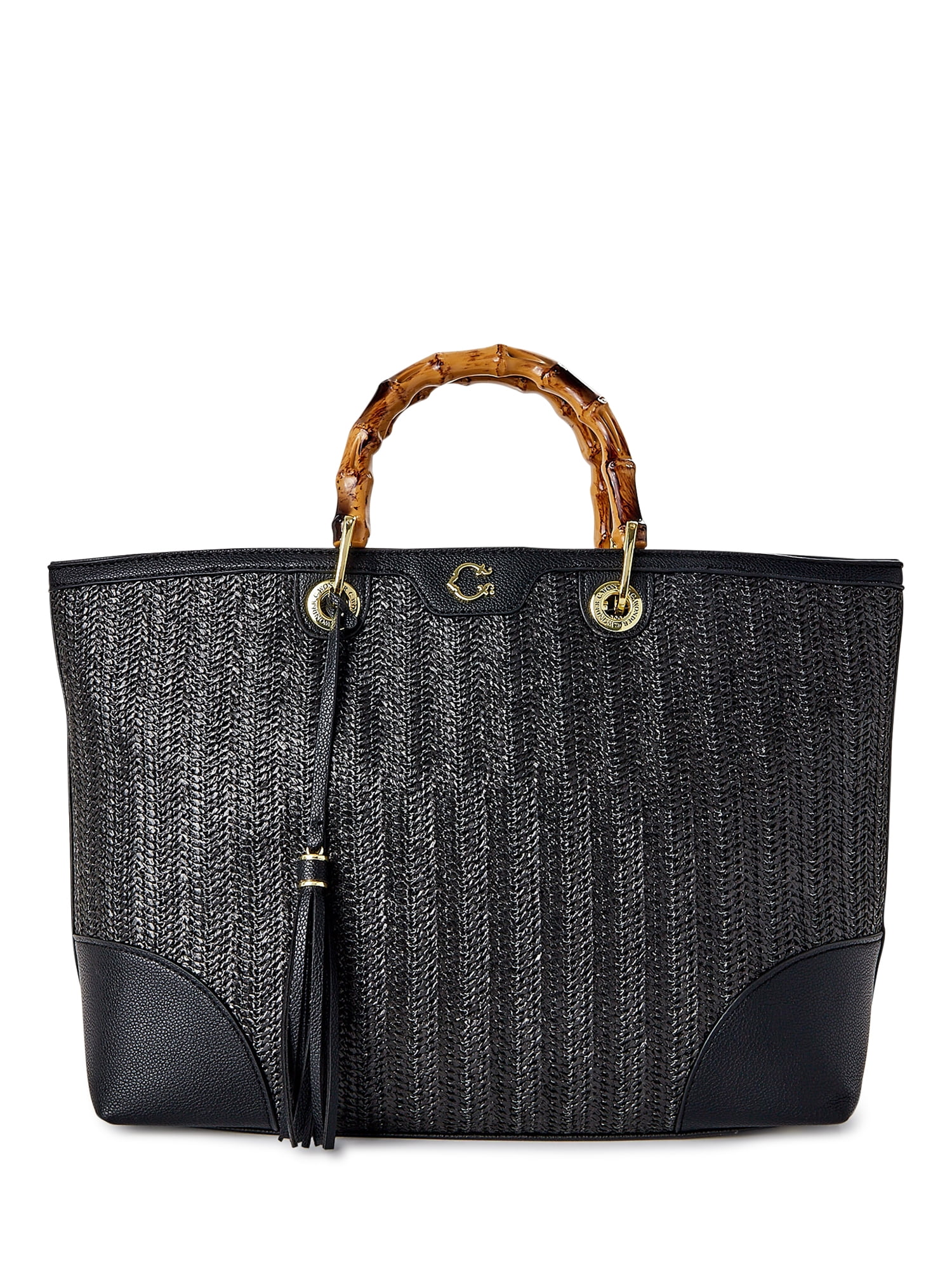 Ladies Fashion Gold Velvet Zipper Backpack Handbag With Fur Ball Dangle 8C 