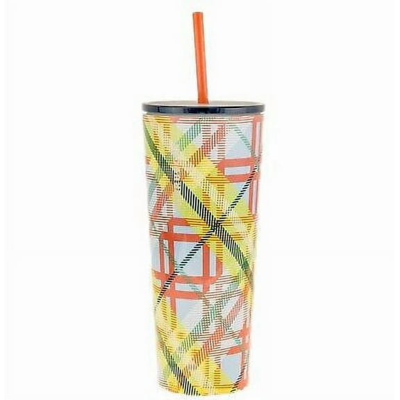 Starbucks 2019 Collectible Plaid Print Tumbler