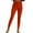 Orange, variant on High Waist Women Pants Leggings Yoga Long Slim-Leg Orange Jeggings Stretchy Soft Solid Shapewear Women's Pants L