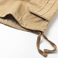 thumbnail image 5 of uikmnh Shorts for Men Men's Multi Pocket Casual Loose Fashion Personality Cargo Shorts Size:34, 5 of 6