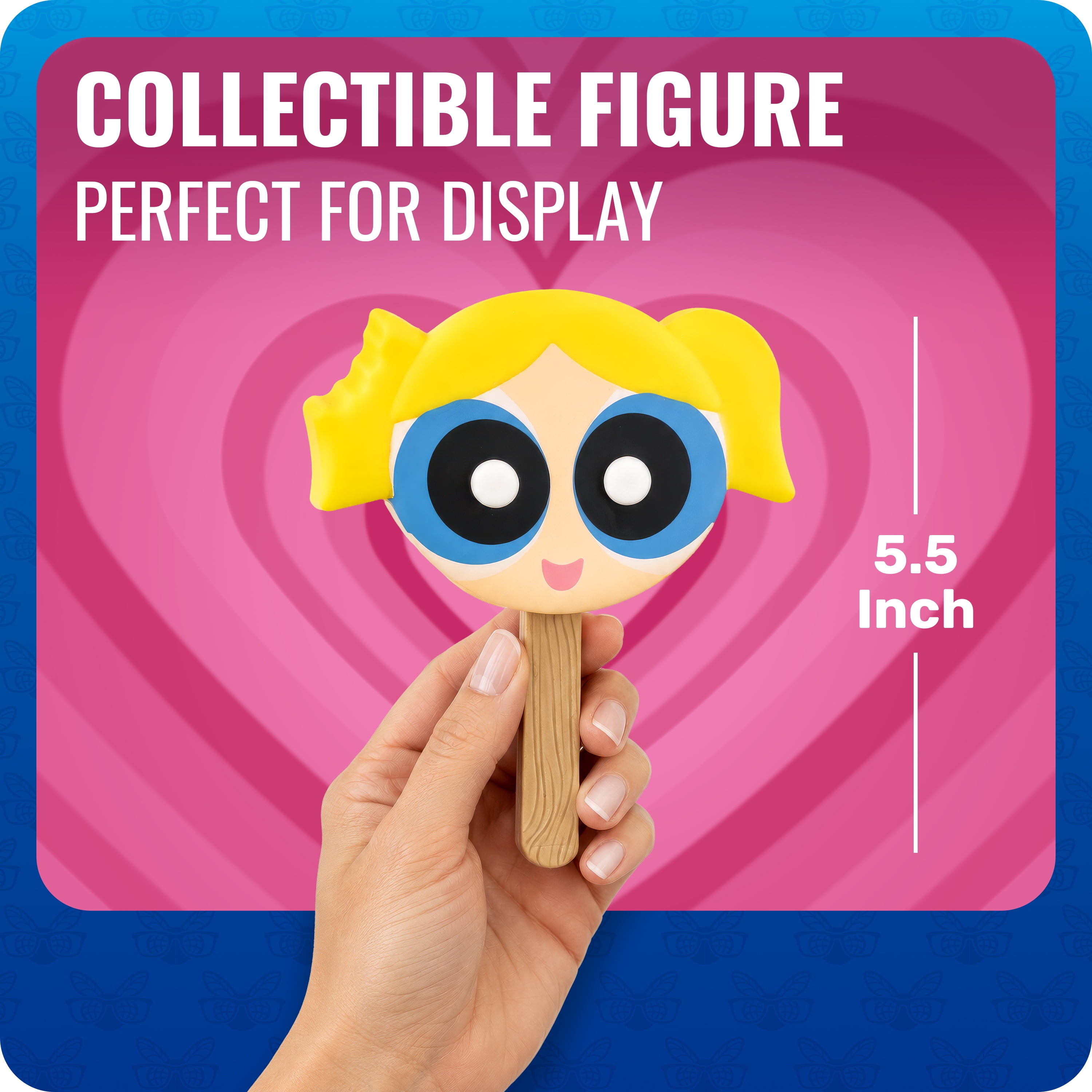 CultureFly Meltz PowerPuff Girls Blind Box, Includes 1 Mystery Vinyl Figure, Officially Licensed