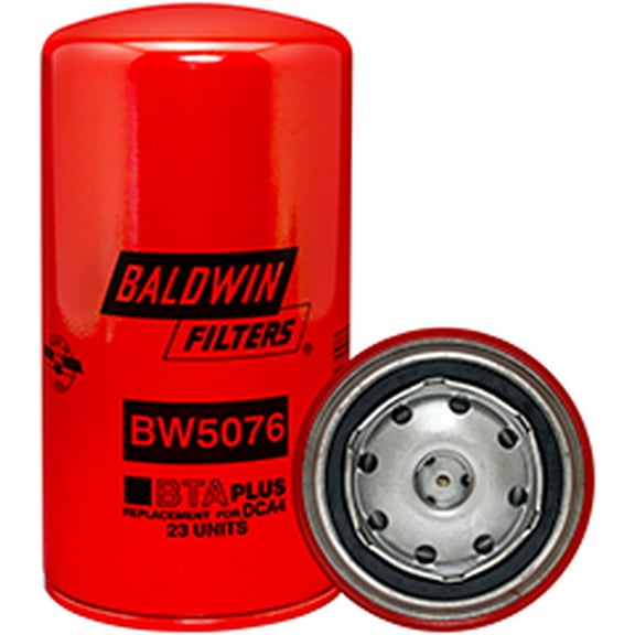 Baldwin Filters Coolant Filter,Spin-On,7-5/32" L BW5076