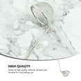 thumbnail image 2 of Stainless Steel Skimmer Spoon Fine Mesh Ladle for Pasta, 2 of 7