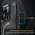 thumbnail image 3 of Feishell pour iPhone 15 Plus 6.7 Pouces Étui Magnétique Compatible avec la Recharge MagSafe, Protecteur d'Objectif de Caméra Intégré Protection de Grade Militaire Antichoc Anti-Rayures Étui de Téléphone, Rouge, 3 of 10