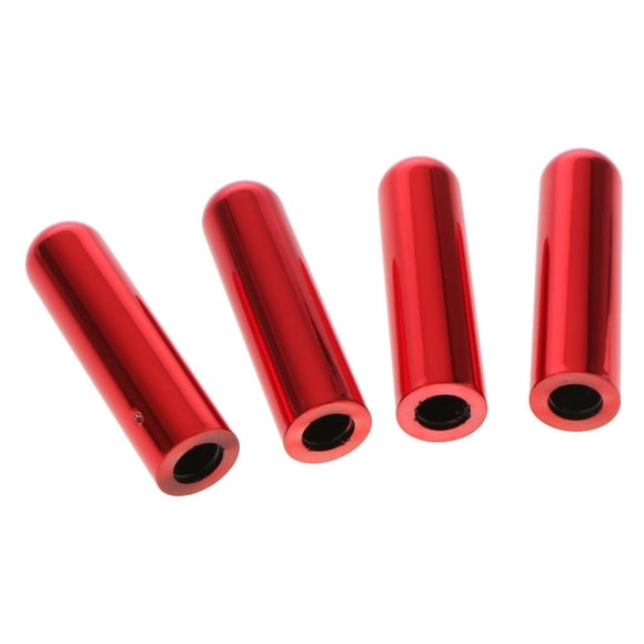 Perillas de Bloqueo de Puerta para Vehículos, Tamaño de 31 x 8mm rojo