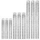 thumbnail image 1 of PCS Stainless Steel Ruler 15cm 20cm 30cm Metal Ruler Size Double Sided Durable Rustproof Carpenter Ruler for Students Engineers Architects Teachers De, 1 of 5