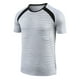 thumbnail image 5 of pstuiky camisetas camisas para hombre, Camiseta deportiva informal de cuello redondo y color liso para hombre, lavada y desgastada ropa de hombre s, 5 of 9