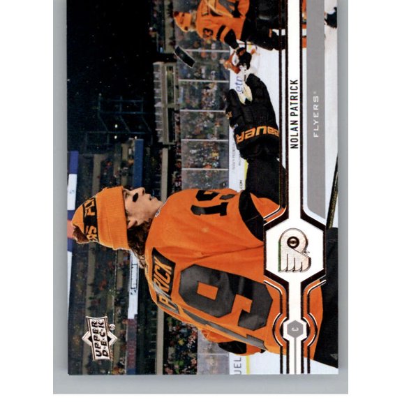 Collectible 2019-20 Upper Deck #72 Nolan Patrick Philadelphia Flyers NHL Hockey Trading Card