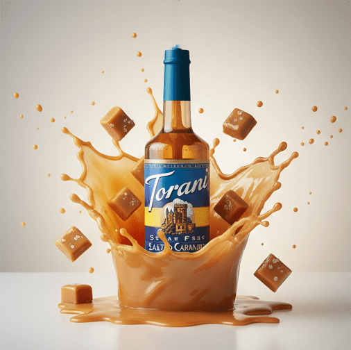 Torani Salted Caramel Sugar Free Syrup cs 12/750 ml