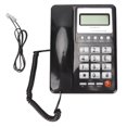 thumbnail image 1 of Desktop Wired Phone,  Function Hotel Wired Phone LCD Display FSK DTMF  For Home Black,White, 1 of 8