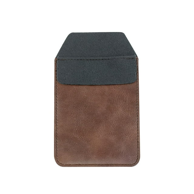 Funda protectora de bolsillo para bolígrafos, para bolígrafos, punteros, lápices y tarjetas de notas, piel sintética Café Zulema Estuche para bolígrafos