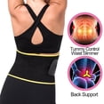 thumbnail image 7 of FITVALEN Sweat Waist Trainer Trimmer for Women Tummy Control Girdle Neoprene Ab Slimming Belt Sauna Suit, 7 of 7