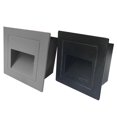 thumbnail image 2 of INTIME LED Footlight Black White Silver Gray Aluminum IP65 Waterproof Outdoor Indoor 85*85cm, 2 of 8