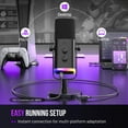 thumbnail image 4 of FIFINE USB/XLR Dynamic Microphone for Podcast Recording, PC Computer Gaming - Open Box, 4 of 5