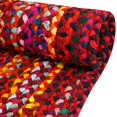 Homespice Chindi Handmade Oval Braided Rug 6x9' Made from Colorful
