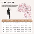 thumbnail image 4 of Vsdgher gnome couple Pajamas Set Long Sleeve Sleepwear Womens Button Down Nightwear Pj Sets-Small, 4 of 7
