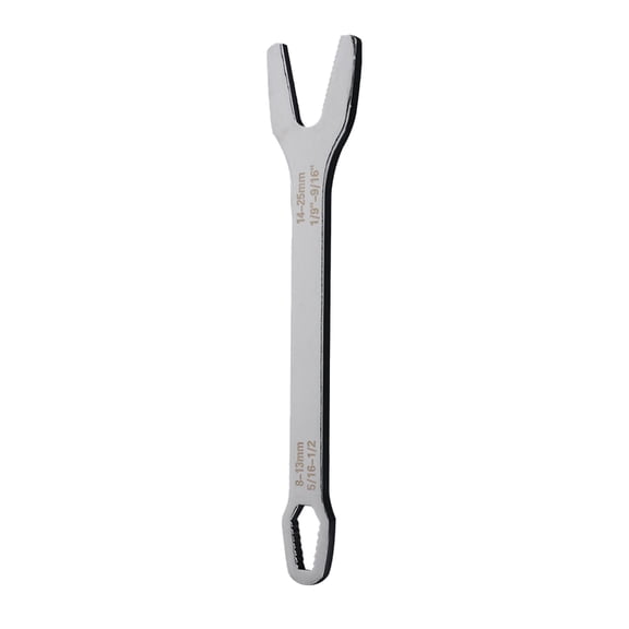 Necvior Open End Wrench Hard And Durable 8-25mm Stainless Ratchet Wrench Double-headed
