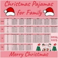 Big Sale!FUNUONY Toddler Pajamas 2024 Family Christmas Pajamas Sets