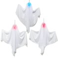 thumbnail image 6 of Halloween Hanging Ghosts Decorations,Cute Flying Ghost for Front Yard Patio Lawn Garden Outdoor Tree Décor ,Light Up Ghost Decorations with LED Lights,Halloween Decorations for Indoor, 6 of 8