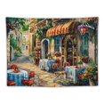 thumbnail image 5 of BCIIG  Buon Appetito Canvas Wall Art Print, Italian Grocery and Restaurant Street Scene Home Décor Artwork,, 5 of 6