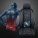 thumbnail image 4 of Funda de asiento de coche con masaje eléctrico de 12 V/24 V CC, cojín para silla, almohadilla de soporte lumbar transpirable, masajeador de espalda, accesorios interiores para automóvil, 4 of 5