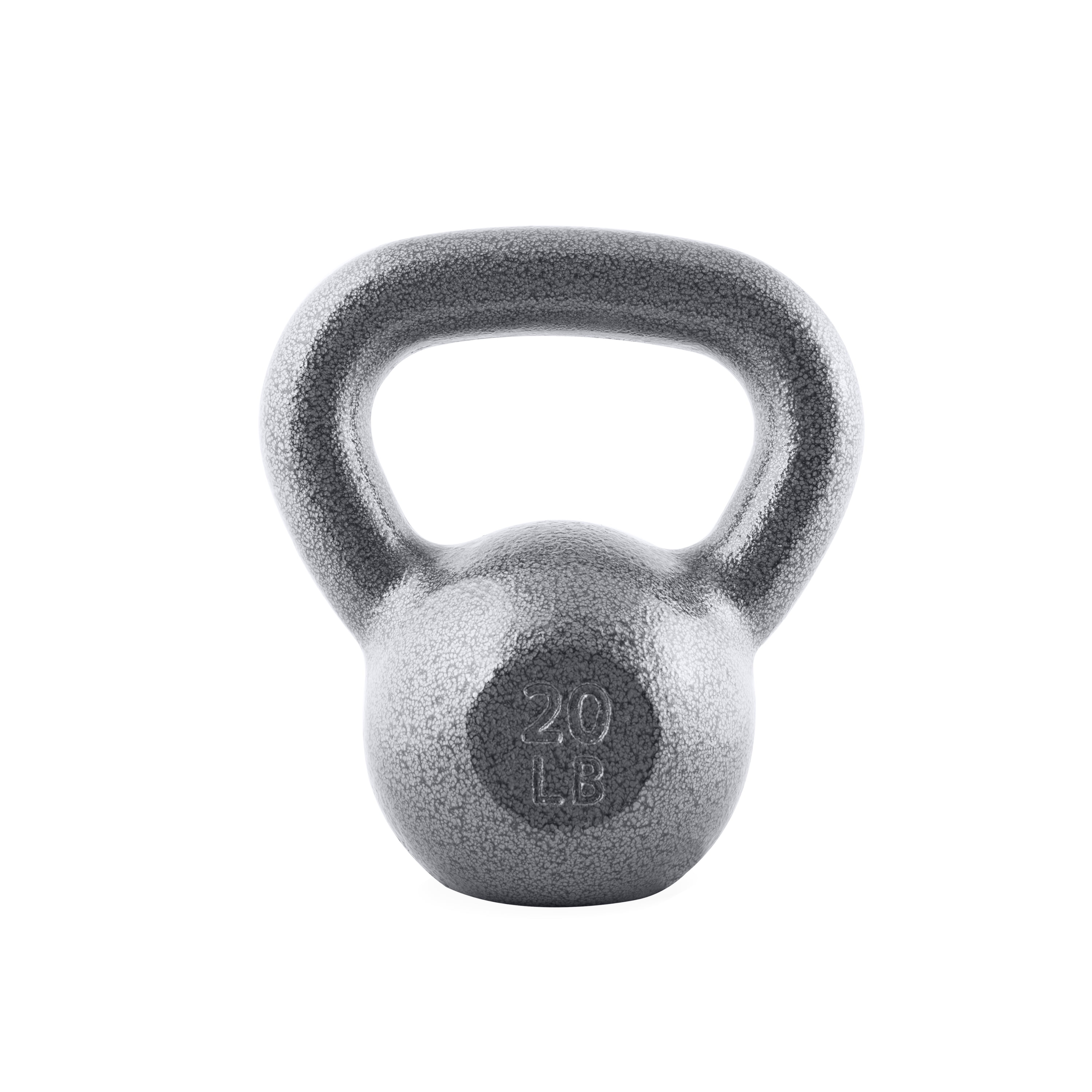 Free Shipping 15 LB New PRCTZ Solid Cast Iron Kettlebell 