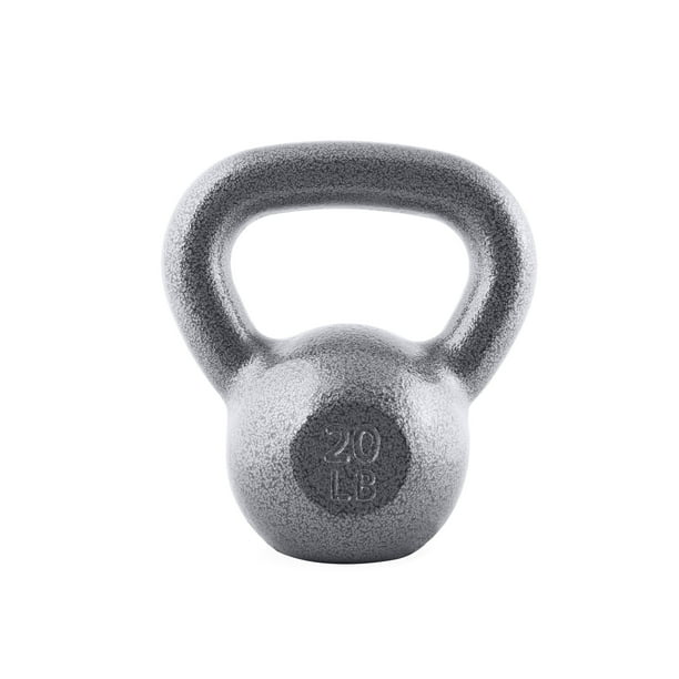 Cap Barbell Cast Iron Kettlebell Single 20 Pounds Walmart Com Walmart Com