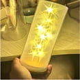thumbnail image 2 of Gnmfd Star Table Lamp DIY Night Light Twinkling Star Projector Lamp for Bedroom Living Room Study Holiday Party Magical Sky Effect LED Lights for Room Night Lights Plug into Wall, 2 of 9