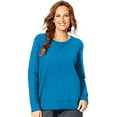 thumbnail image 2 of Just My Size Womens Plus-Size V-Notch Sweatshirt, 2 of 3