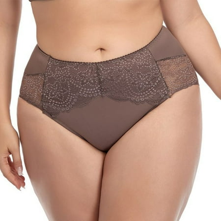 

Plus Size Women Panties Underwear High Waist Briefs Sexy Lace Seamless Panties