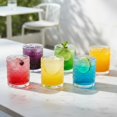 thumbnail image 1 of Juego de 6 Vasos de Vidrio con Textura de Perlas, Copas de Cristal 280ml (9.5oz) Resistentes al Calor, Diseño Antideslizante para Agua, Jugo, Whisky y Cócteles, Apto para Lavavajillas, 1 of 18