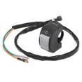 thumbnail image 1 of Unique Bargains Black 7/8' 22mm Motorcycle Handlebar Toggle Switch Headlight Switch with On Off Push Button, 1 of 7